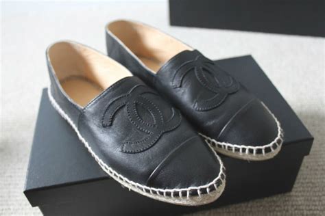 chanel espadrille replica|chanel espadrilles authentic.